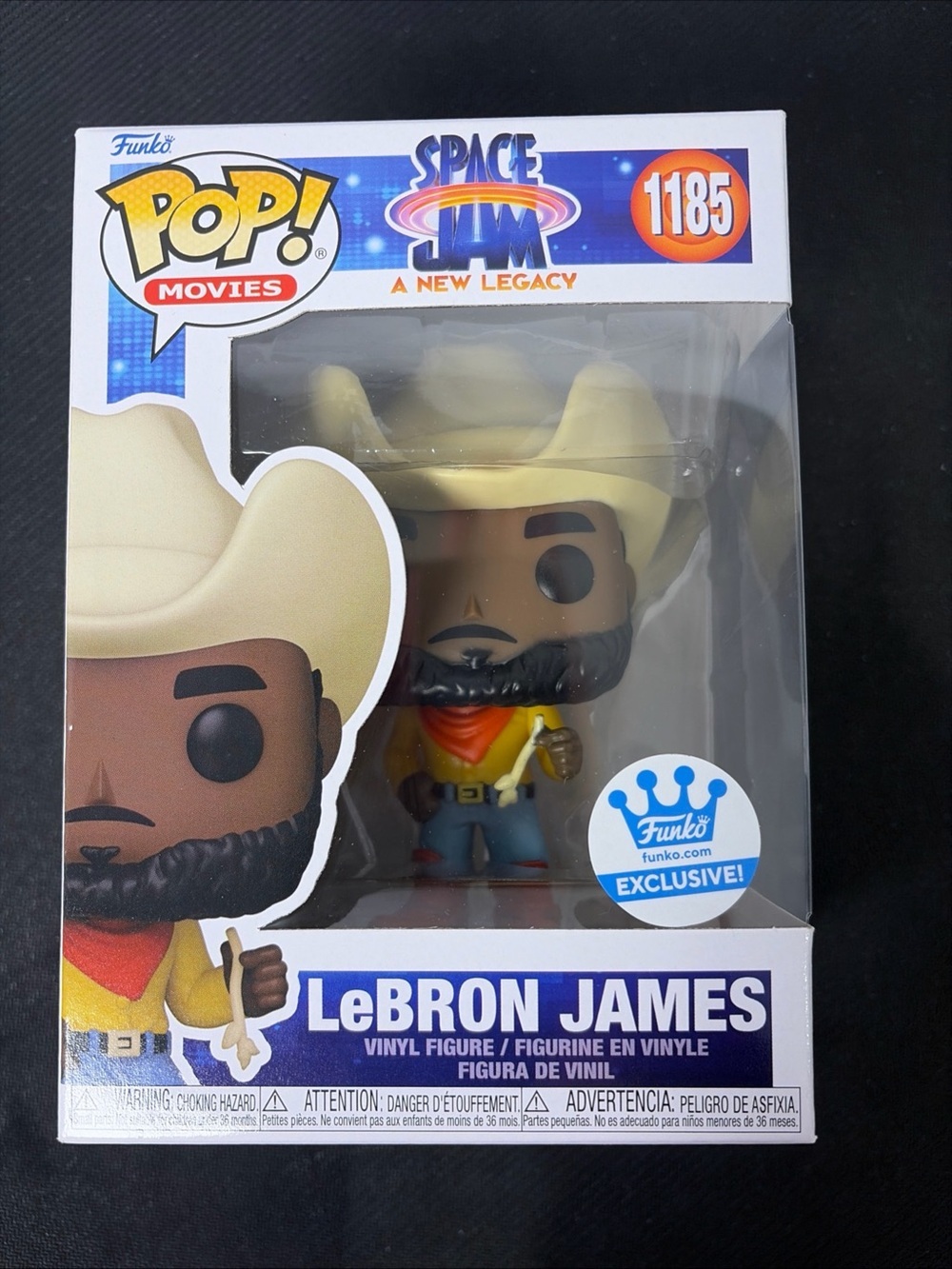 Funko Pop! Movies LeBron James #1185 Funko Shop Exclusive Space Jam A New Legacy